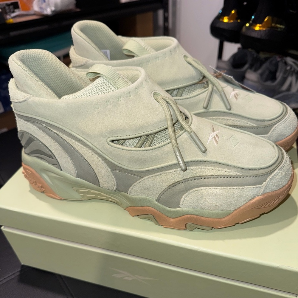 NEW Reebok X Tobe Nwigwe Chukwu Preseason OTU Sz 9.5 mens Mint/Mint